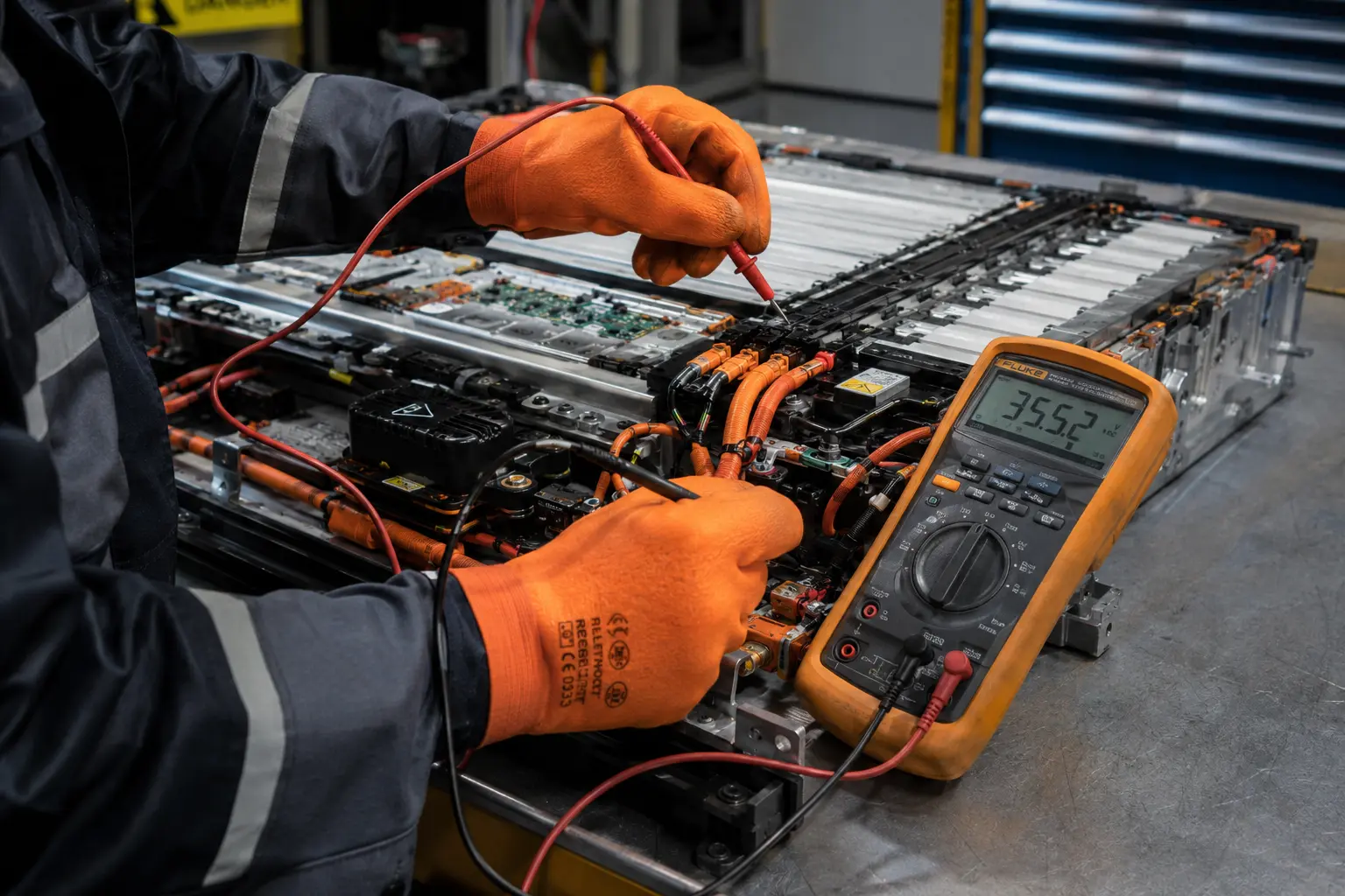 Diagnostic d'une batterie haute tension de véhicule électrique